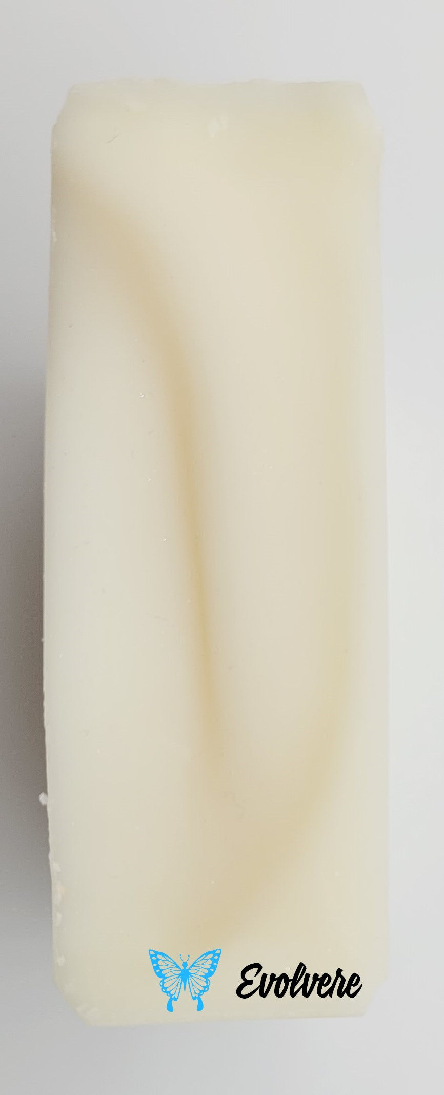 A simple unscented, uncolored soap.